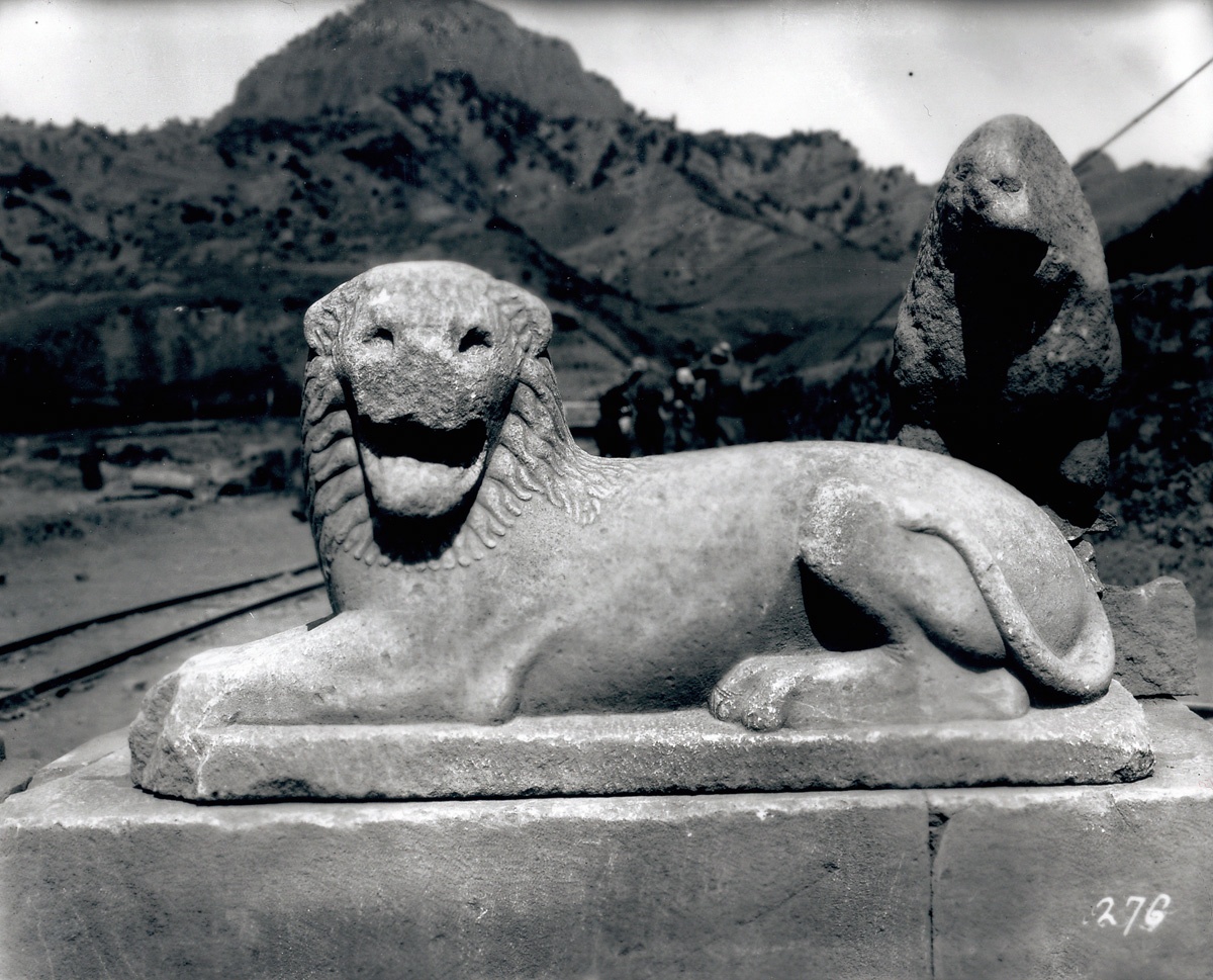 Recumbent Lion From Nannas Monument